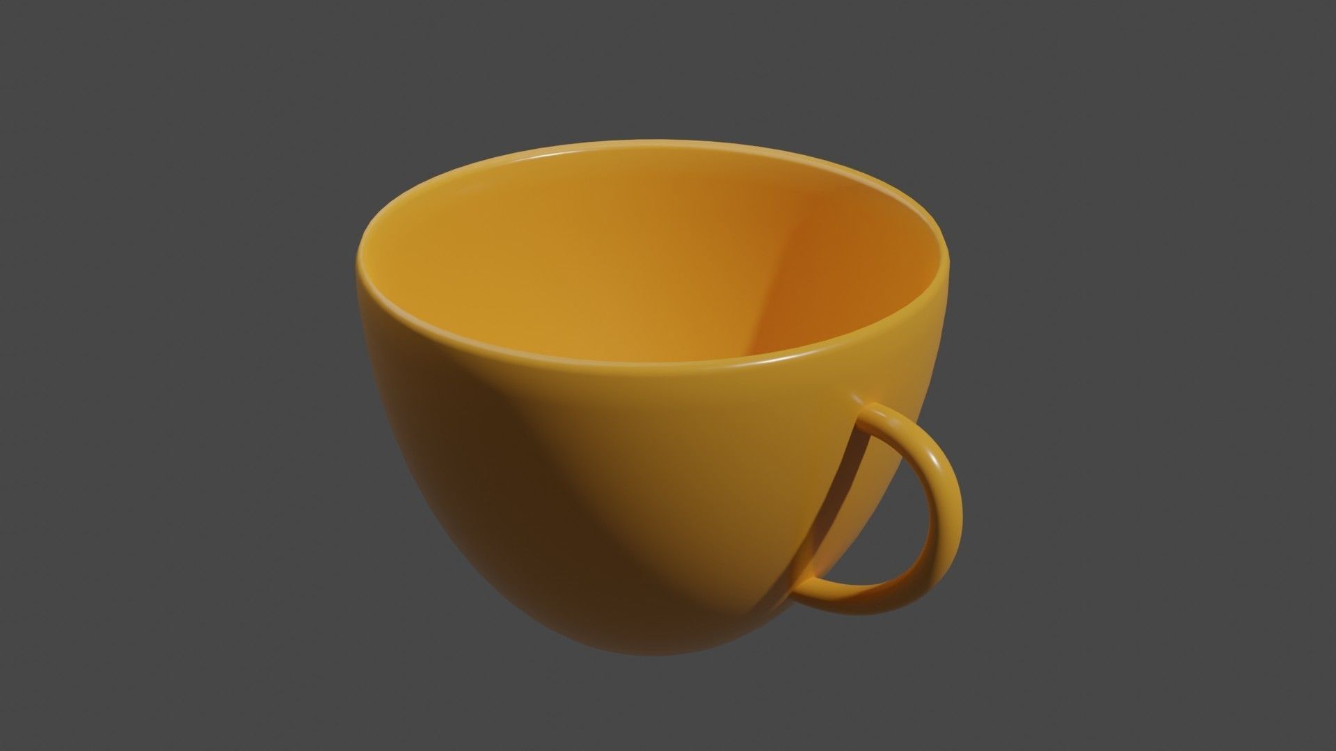 Teacup cup Free 3D model_2
