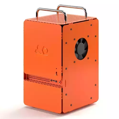 Simple mini-ITX pc case Computer-1 3D model