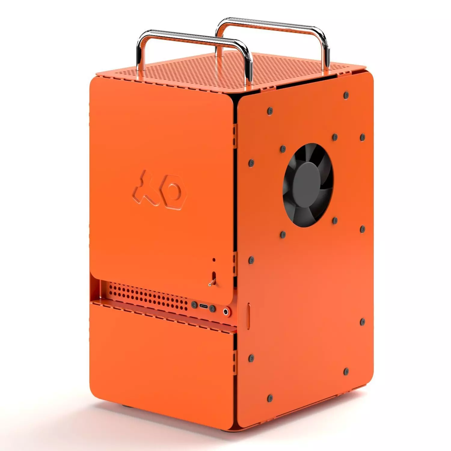 Simple mini-ITX pc case Computer-1 3D model_0