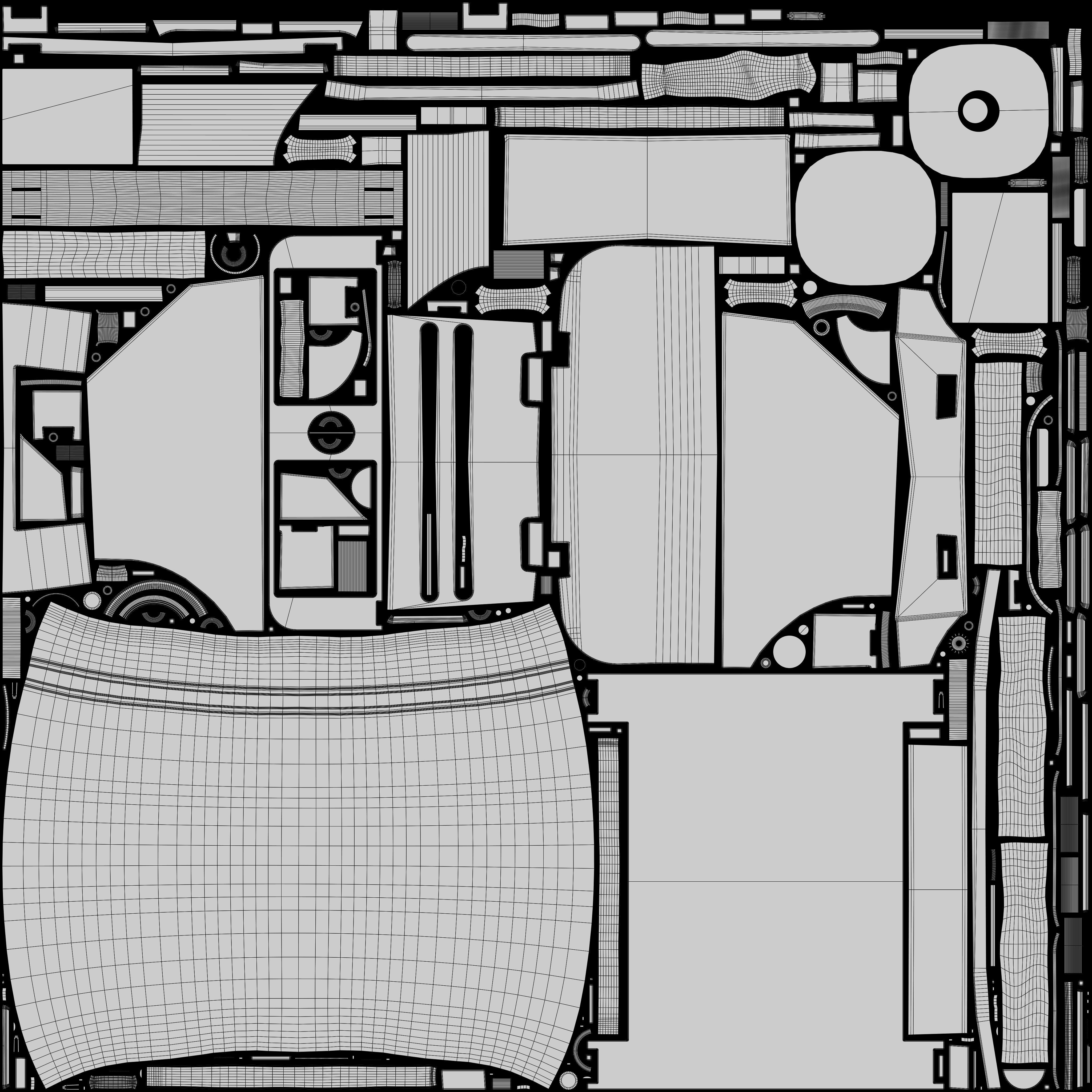 Astronaut Small Rigged Low-poly 3D model_20