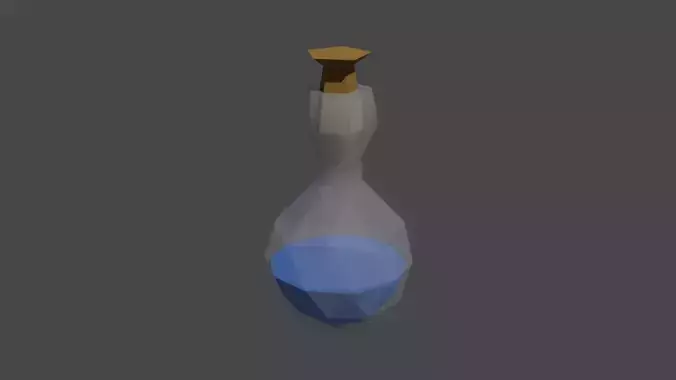 Potion low-poly stylized