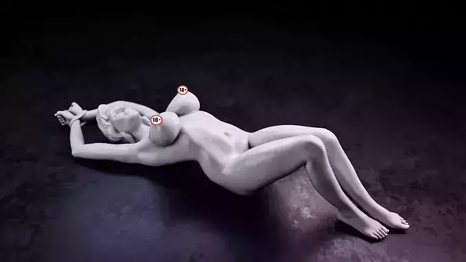 Sexy girl 53 3D print model