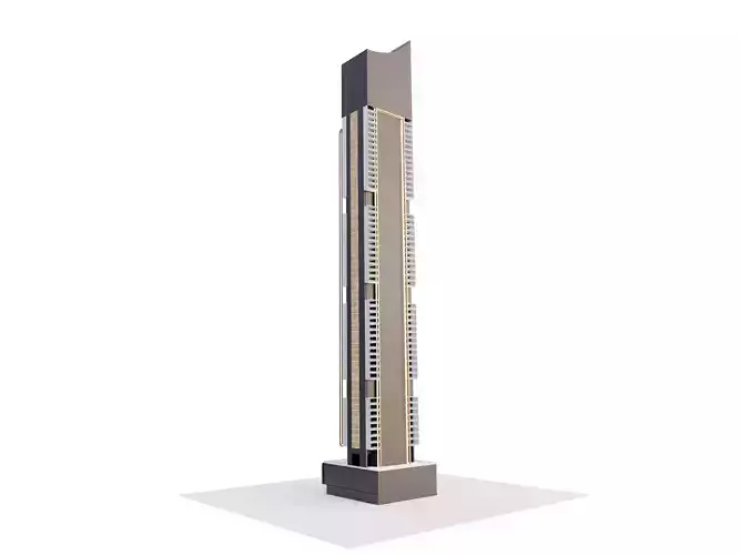 Iconic Residential Skyscrape Tower For Dubai