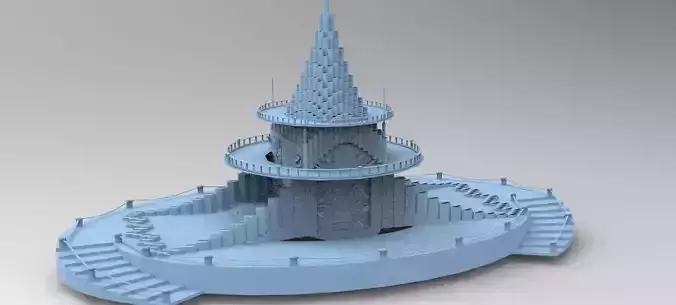 Fantasy lighthouse Ocean