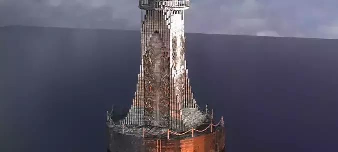 Elden Celtic Watchtower 3D model