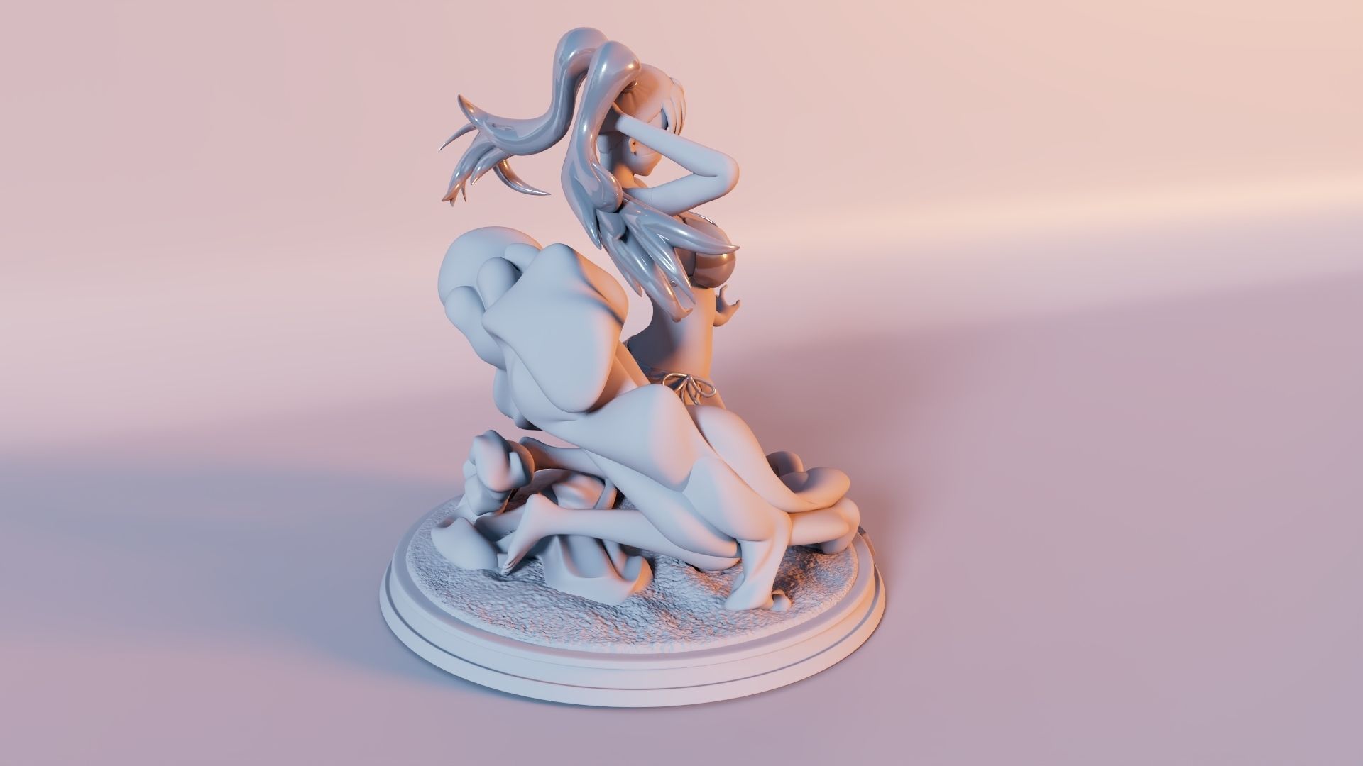 Naruto Sexy Jutsu Statue 3D print model_2
