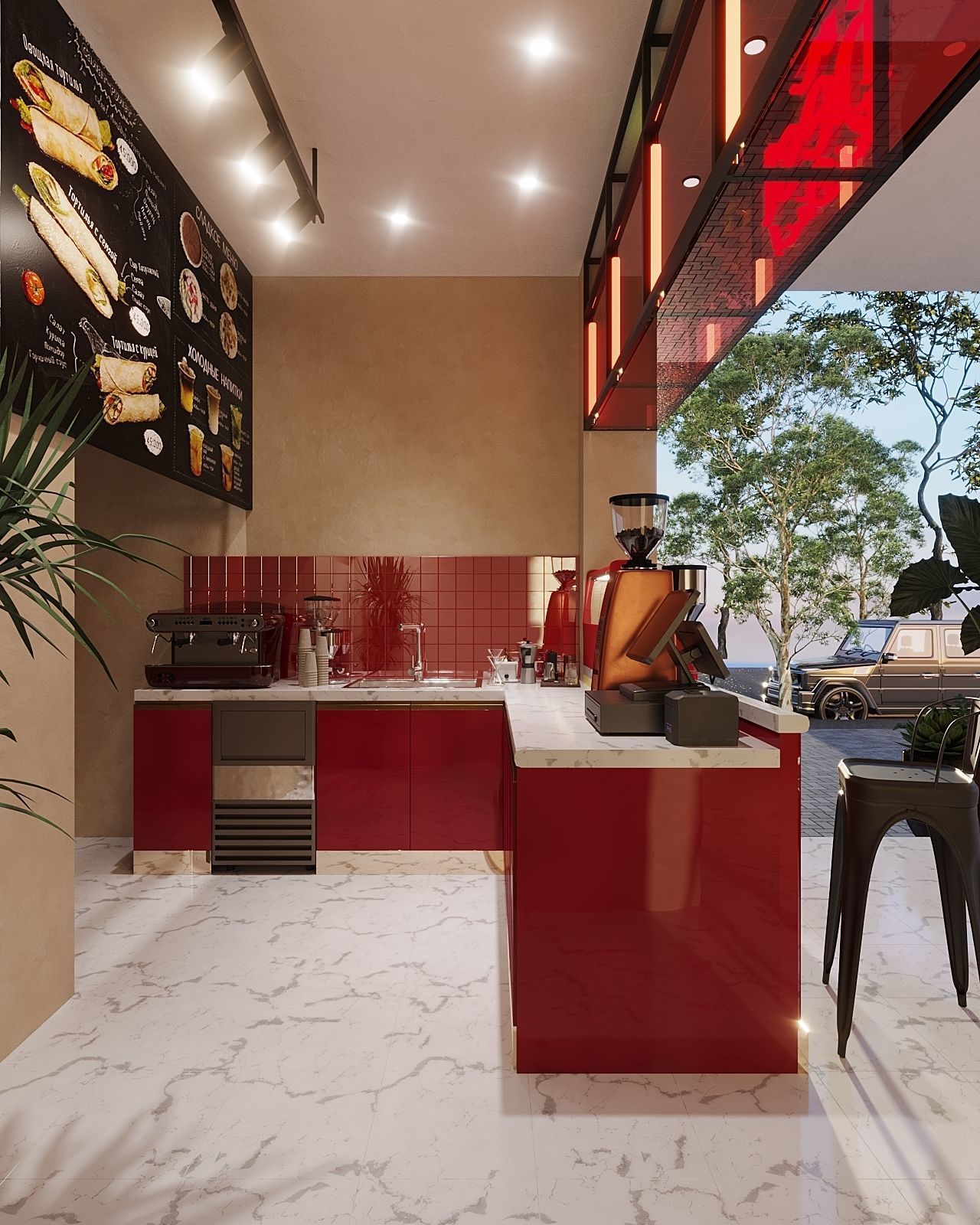 Take Away Coffee 3D model_5