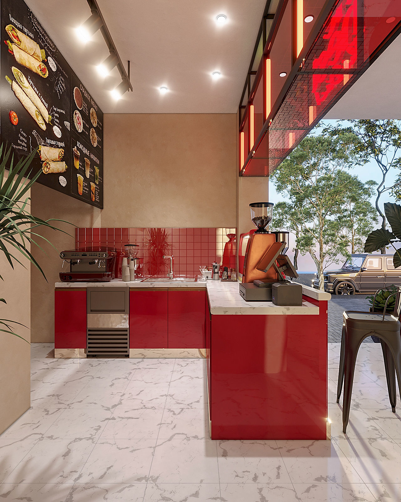 Take Away Coffee 3D model_1