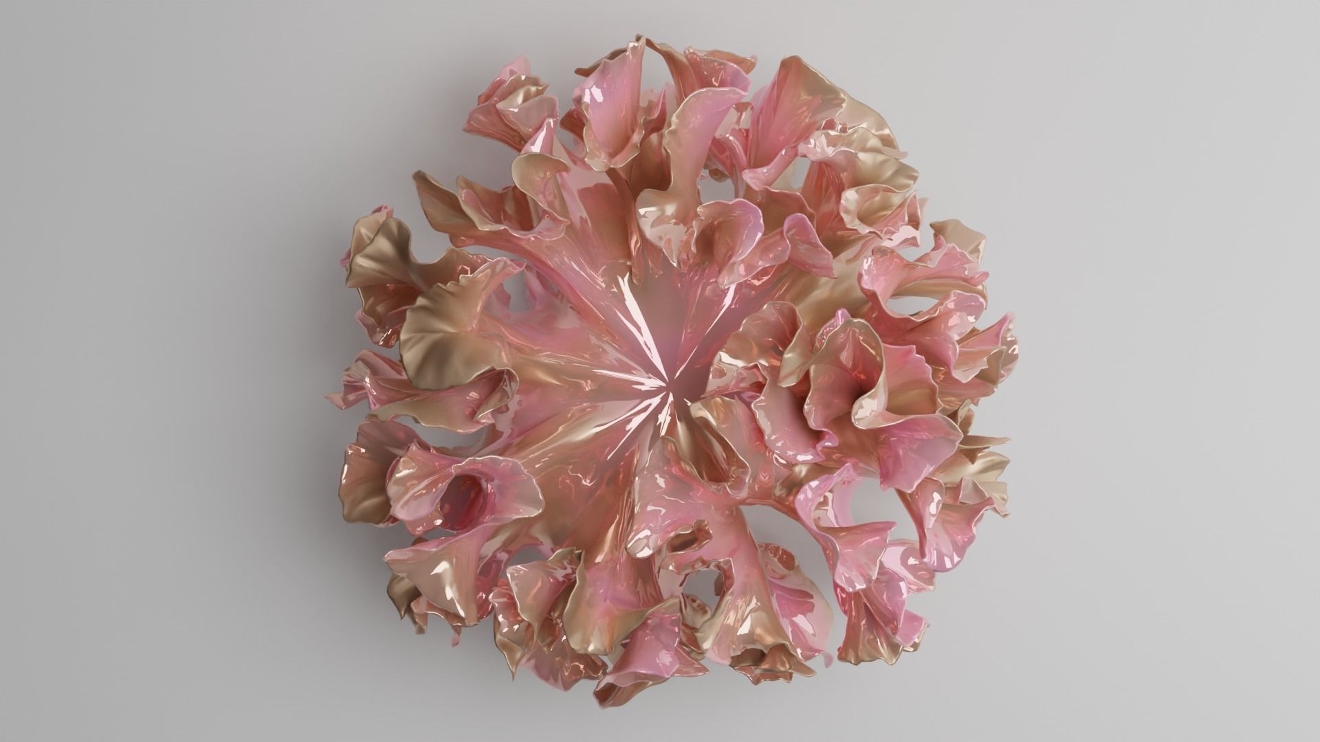 Abstract Coral decor V1 3D model_2
