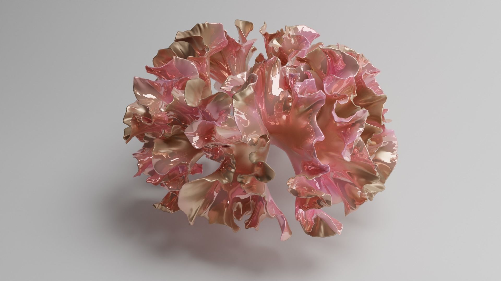 Abstract Coral decor V1 3D model_4