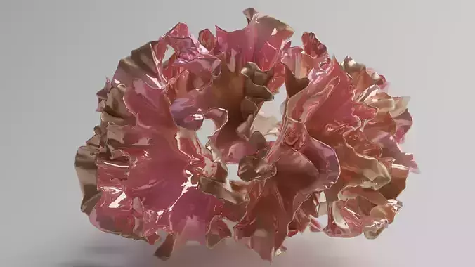 Abstract Coral decor V1