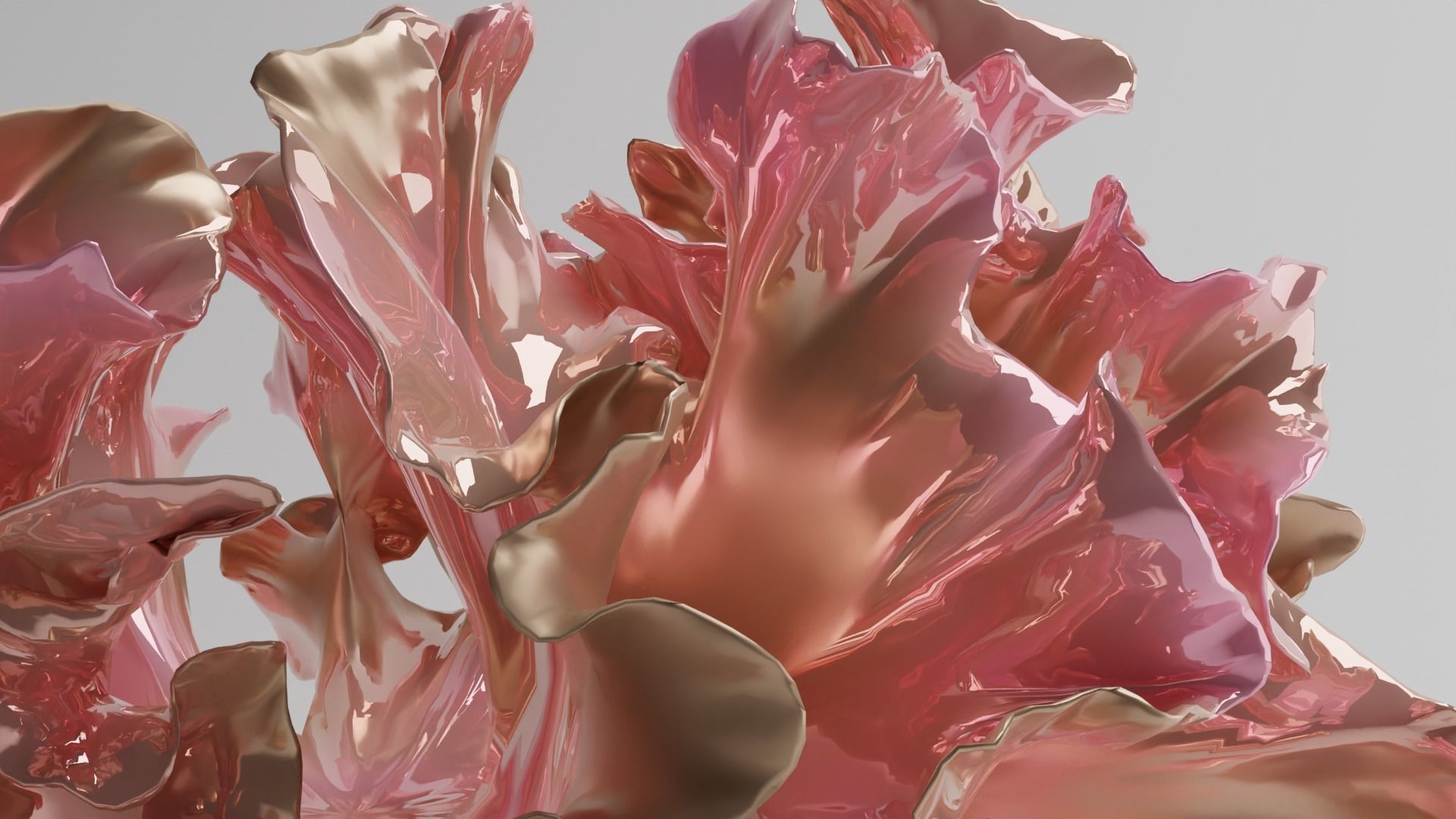 Abstract Coral decor V1 3D model_1