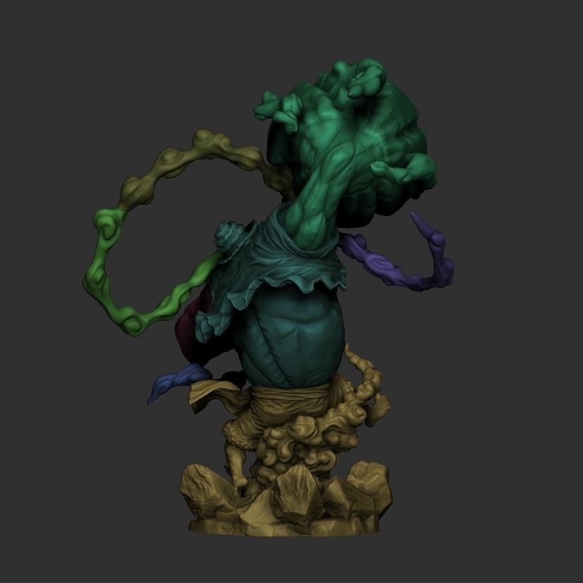 LUFFY GEAR 4 KONG GUN - FAN ART 3D print model_2