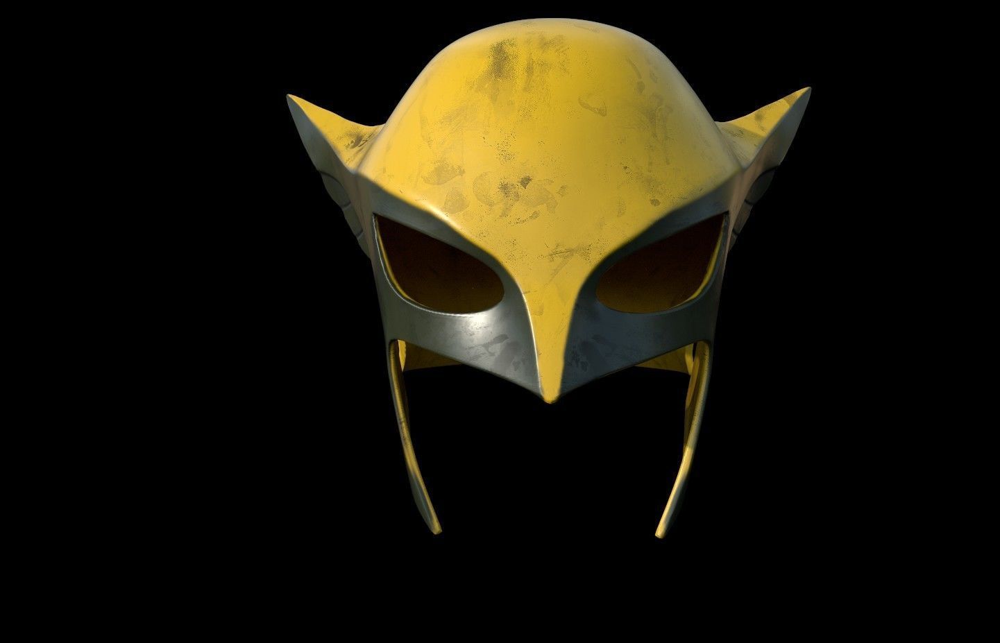 HawkGirl Helmet 4 versions included 3d digital download 3D print model_1