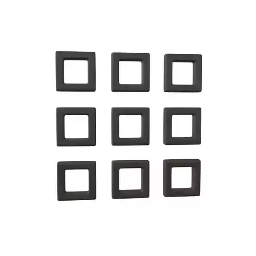 Grid Symbol v1 001 Low-poly 3D model