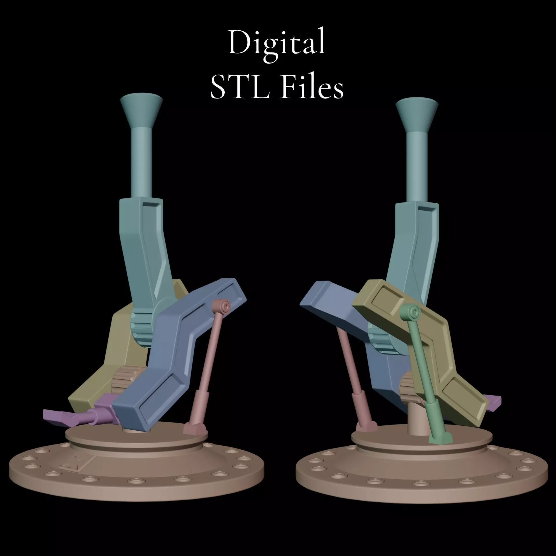 Iron Man Helmet Stand 3D print model