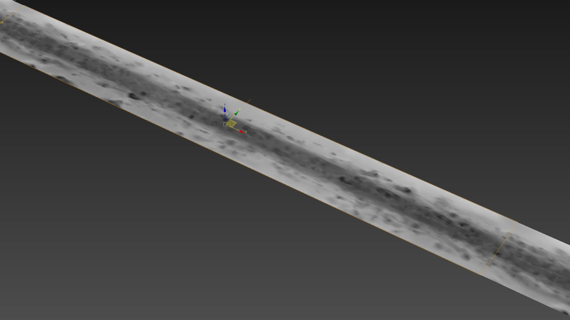 Winter hiking trail material 05 - 8 meters 3D model_7