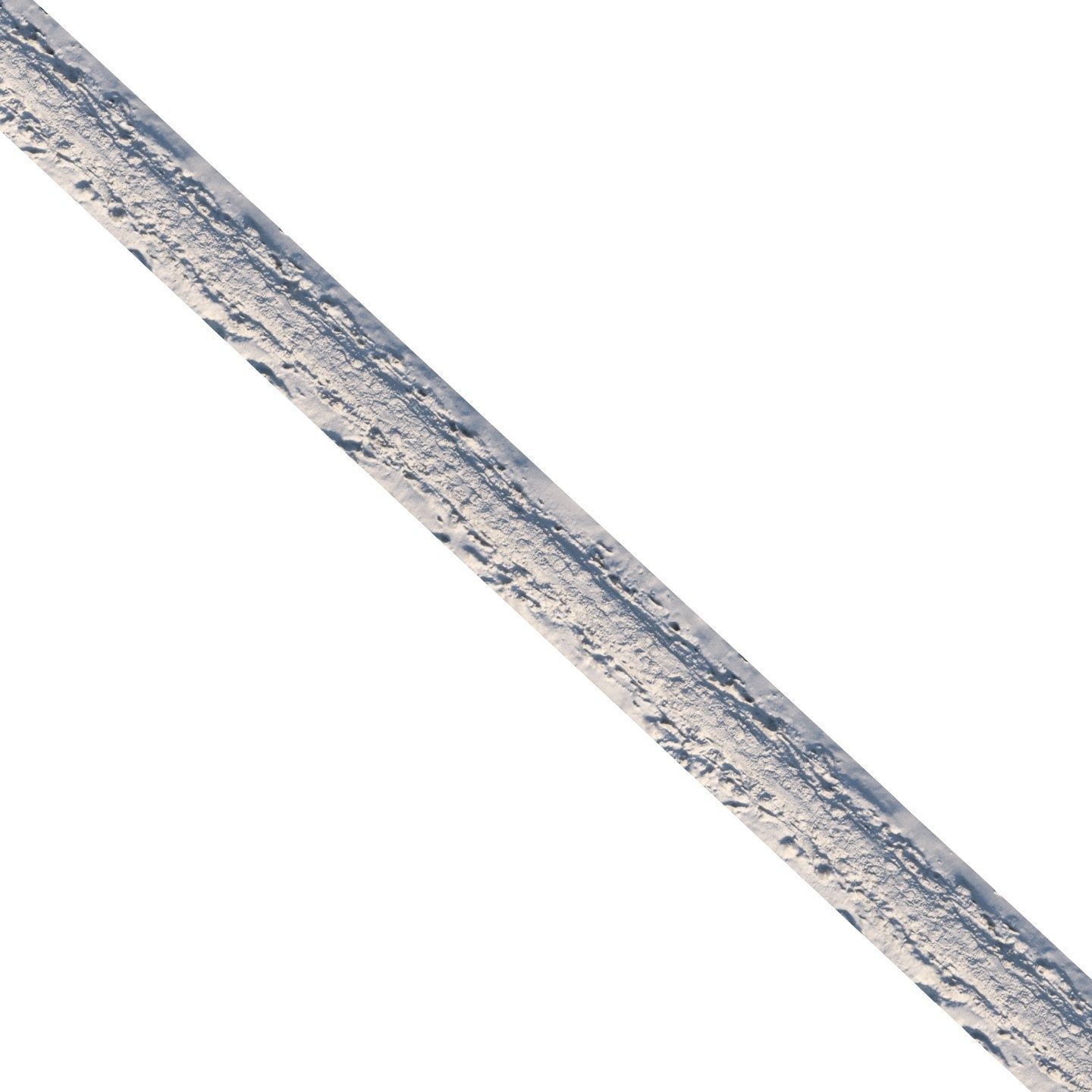 Winter hiking trail material 05 - 8 meters 3D model_5