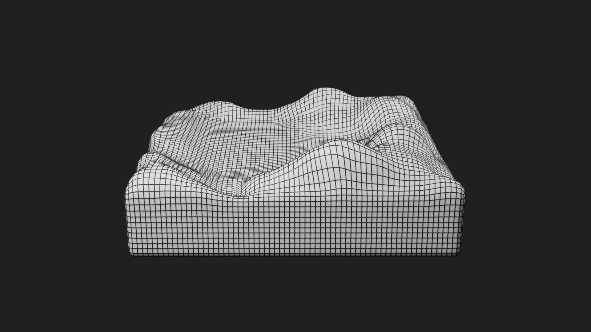 LAKE 3D Model square with Texture_6