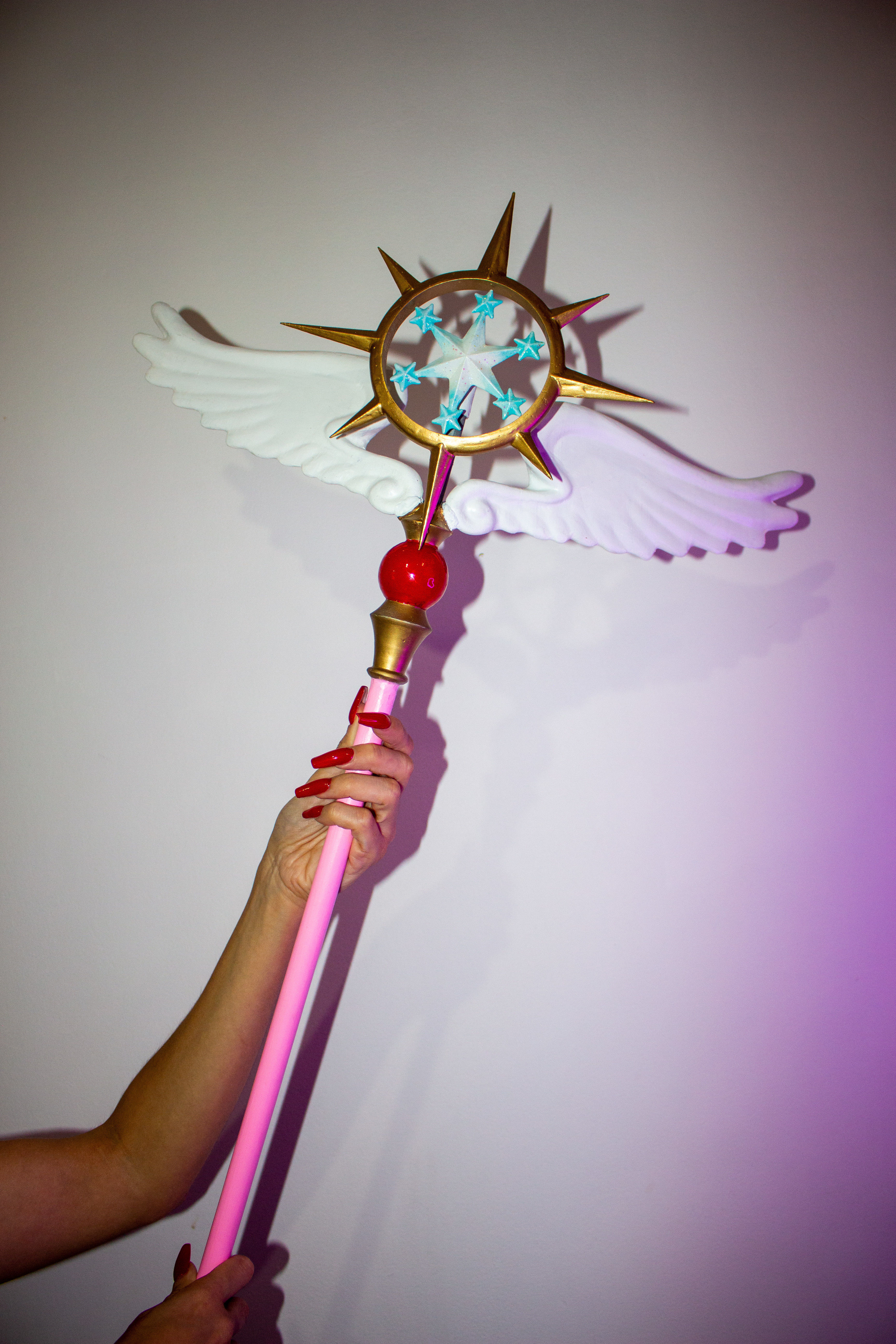 Sakura Card Captor cane prop cosplay 3D print model_1