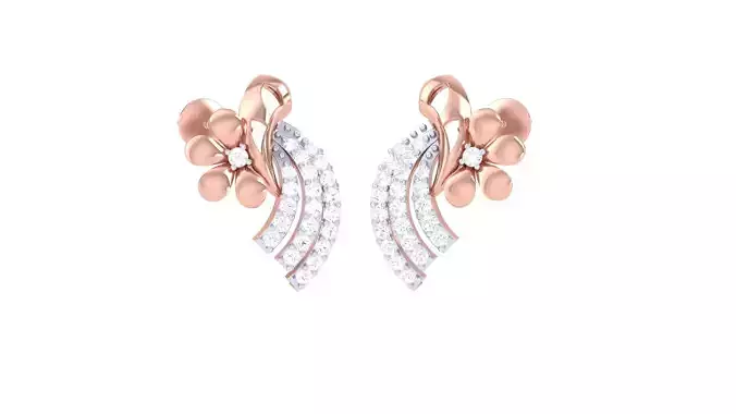 Women Long Earring 3dm STL OBJ FBX Renders Details 3D print model Women Long Earring 3dm STL OBJ FBX Renders Details 3D print model