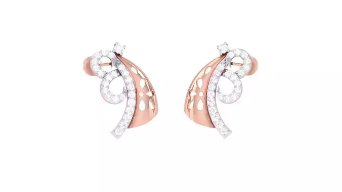 Women Long Earring 3dm STL OBJ FBX Renders Details 3D print model Women Long Earring 3dm STL OBJ FBX Renders Details 3D print model