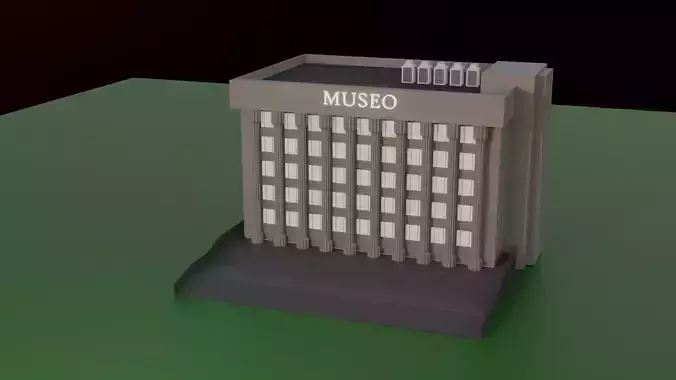 Museum Museo 3D model