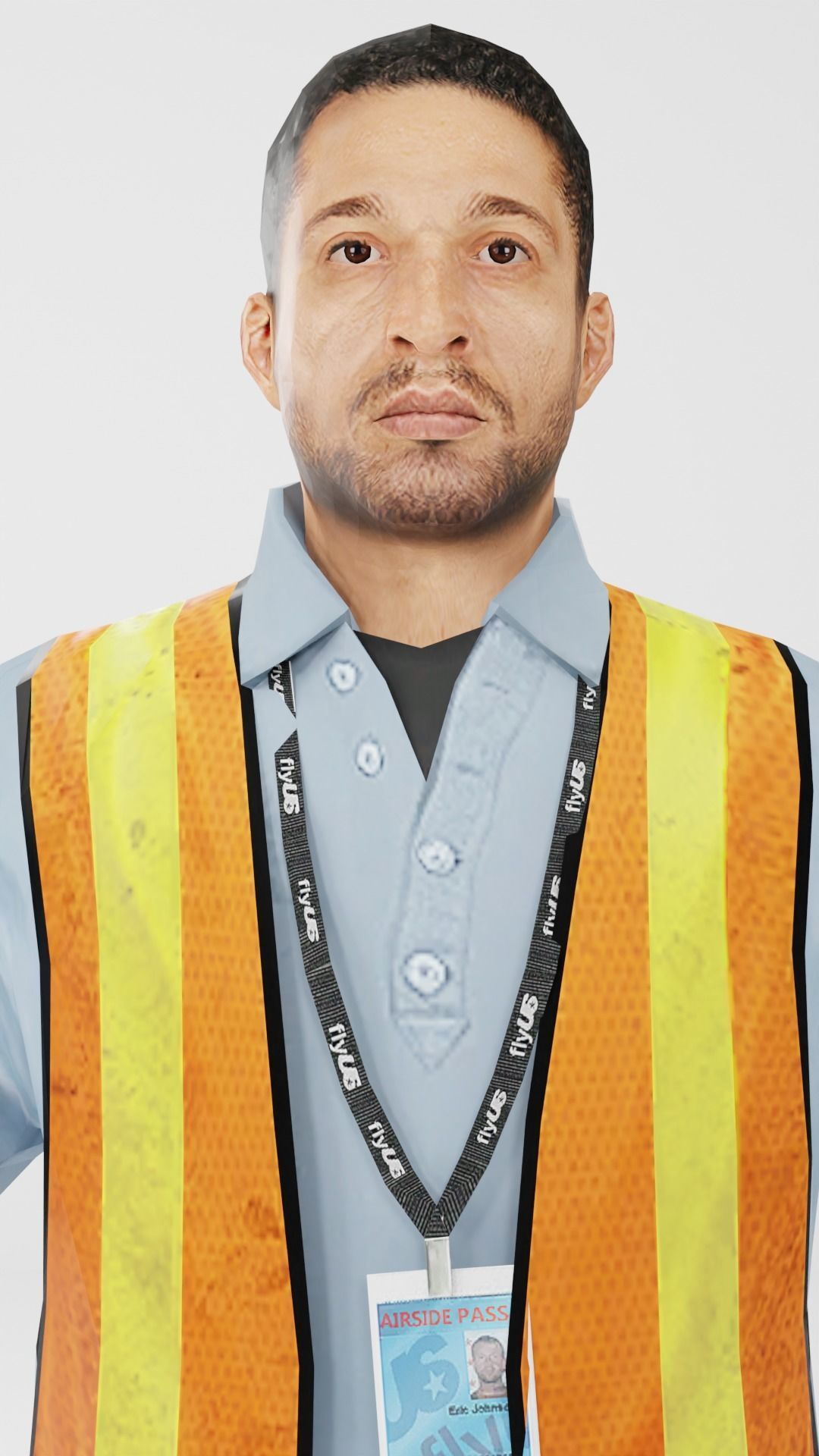 Worker Pack Low-poly 3D model Low-poly 3D model_11