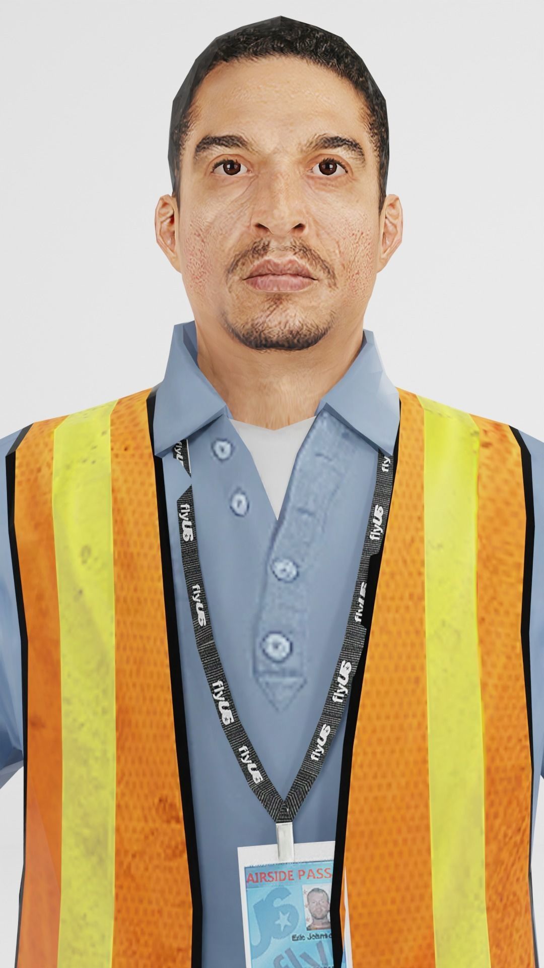 Worker Pack Low-poly 3D model Low-poly 3D model_9