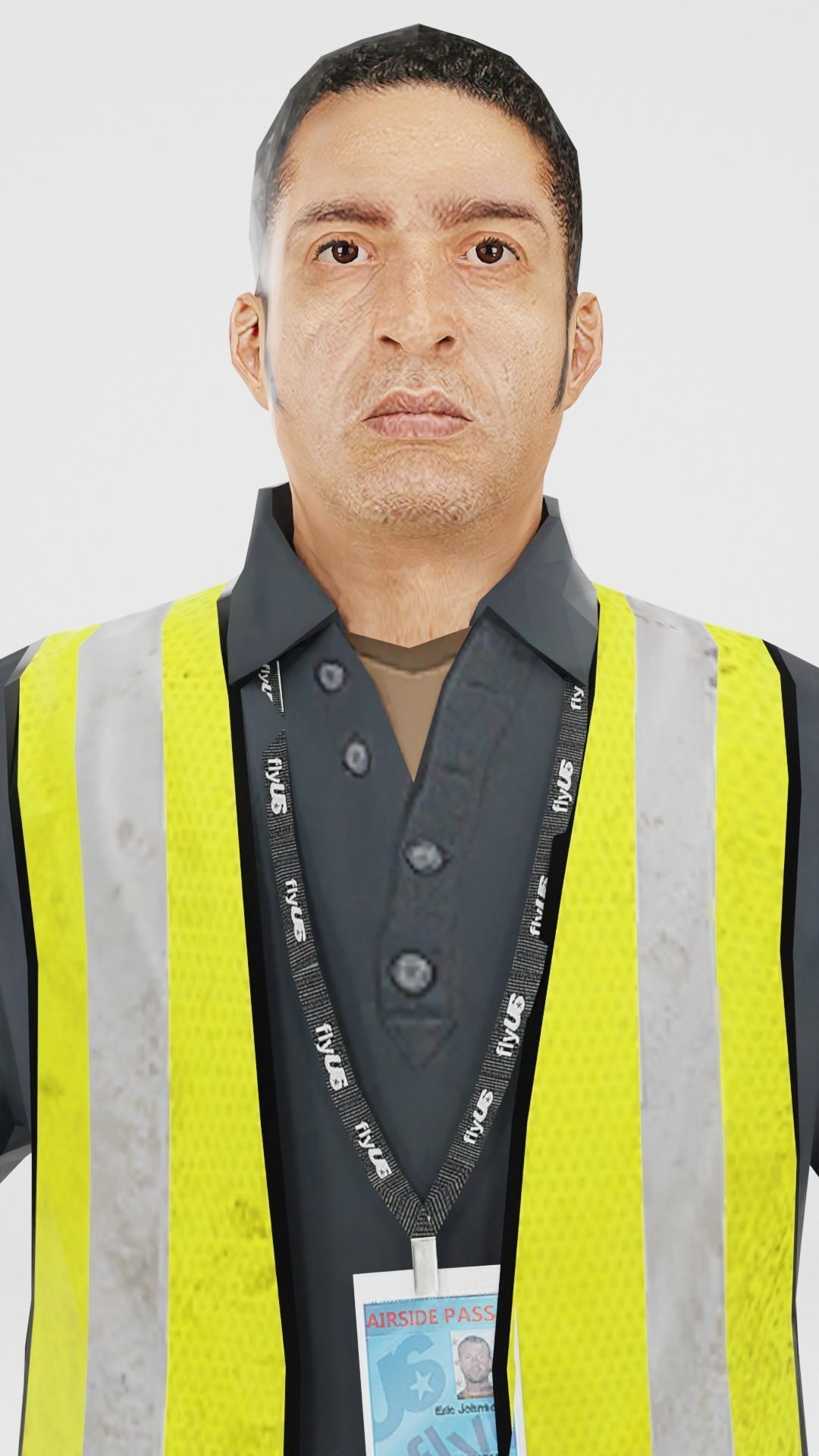 Worker Pack Low-poly 3D model Low-poly 3D model_10