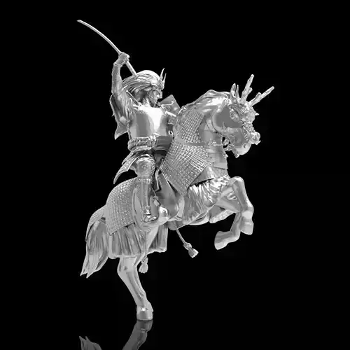 Takeda Shingen - Japanese Historical Figure 3D print model