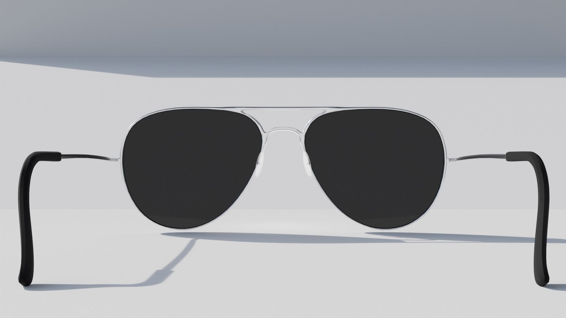 Aviators aviator sunglasses 3D model_1