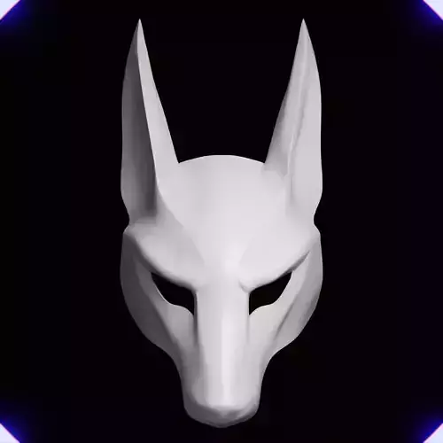 Anubis mask 3D print model