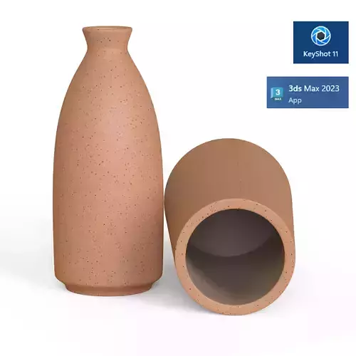 Flowers pottery vase