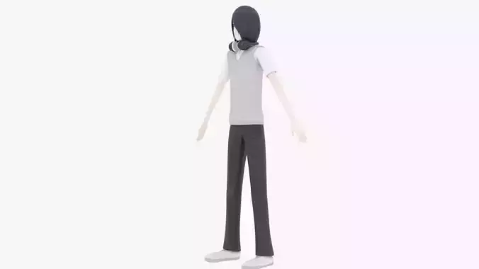 Ishigami Yu - Kaguya-sama Love is War 3D model