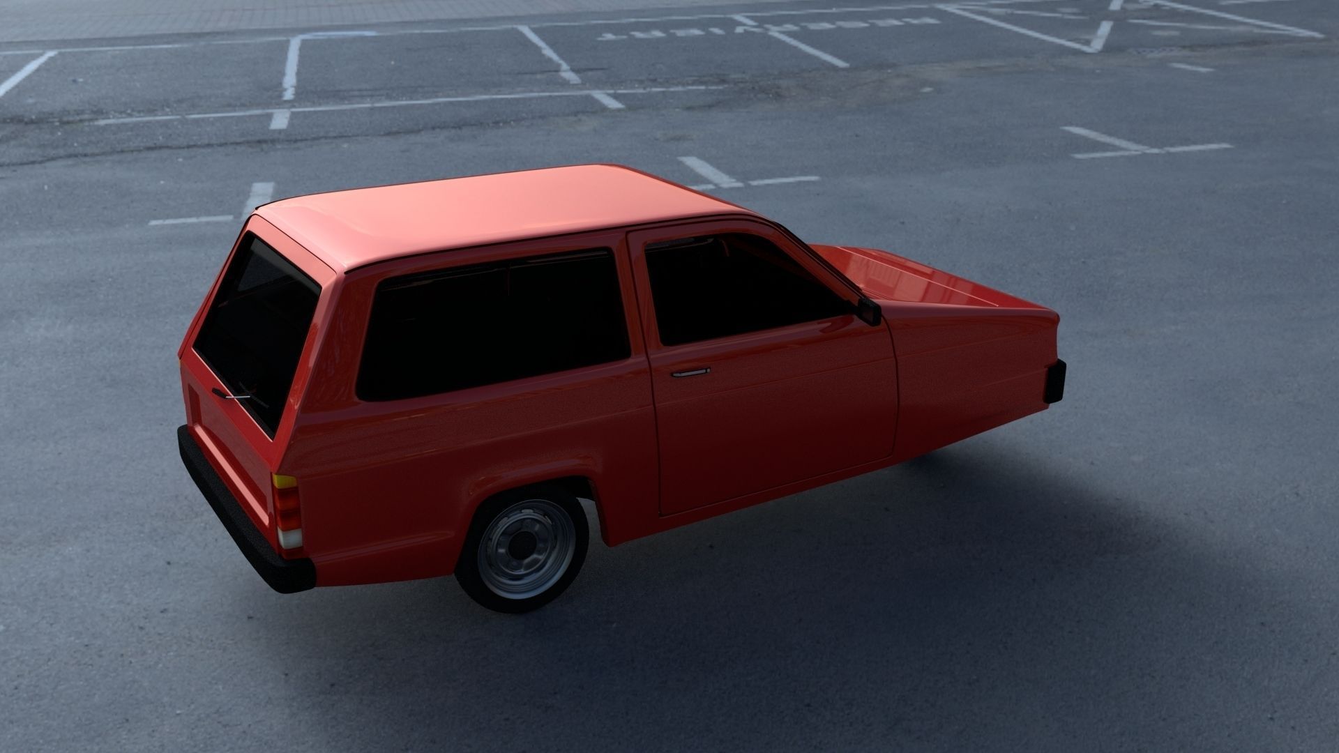 Robin Reliant HDRI 3D model_27