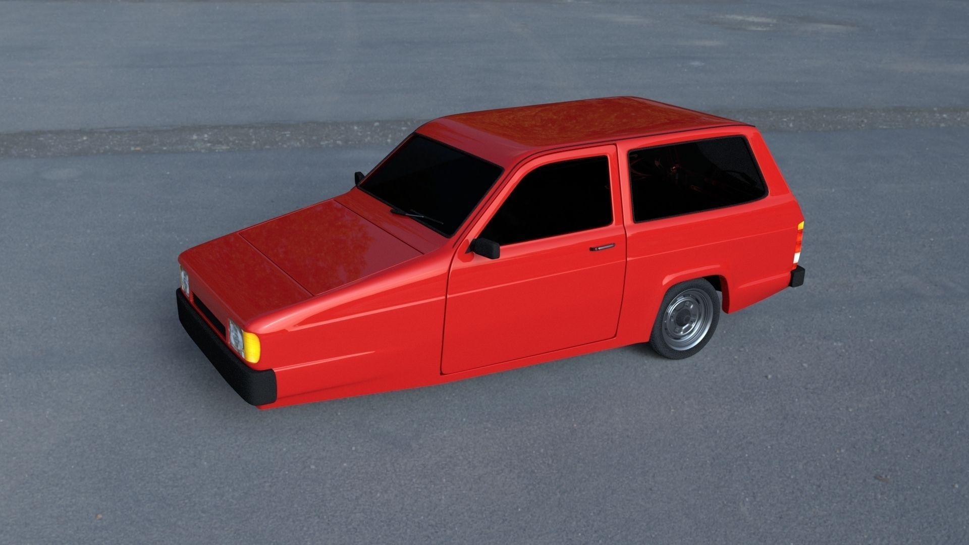 Robin Reliant HDRI 3D model_19