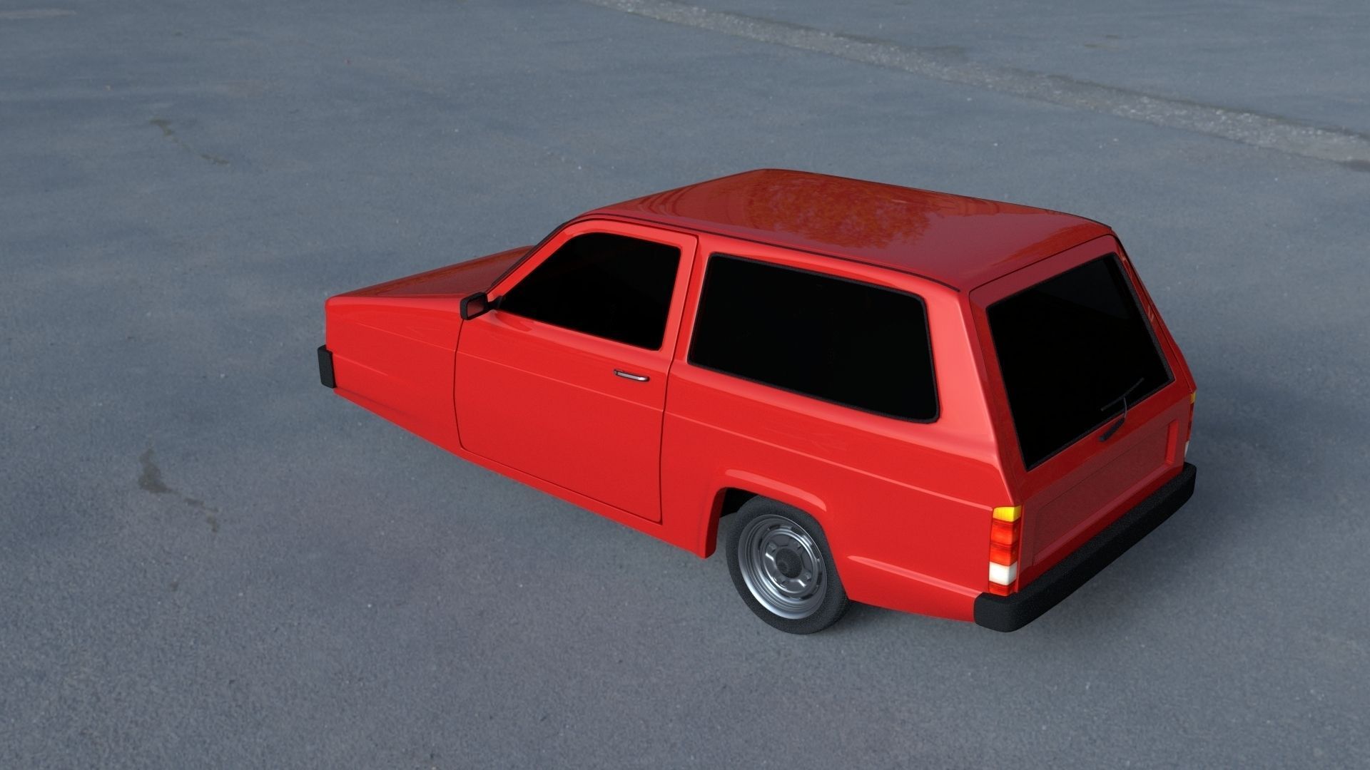 Robin Reliant HDRI 3D model_25