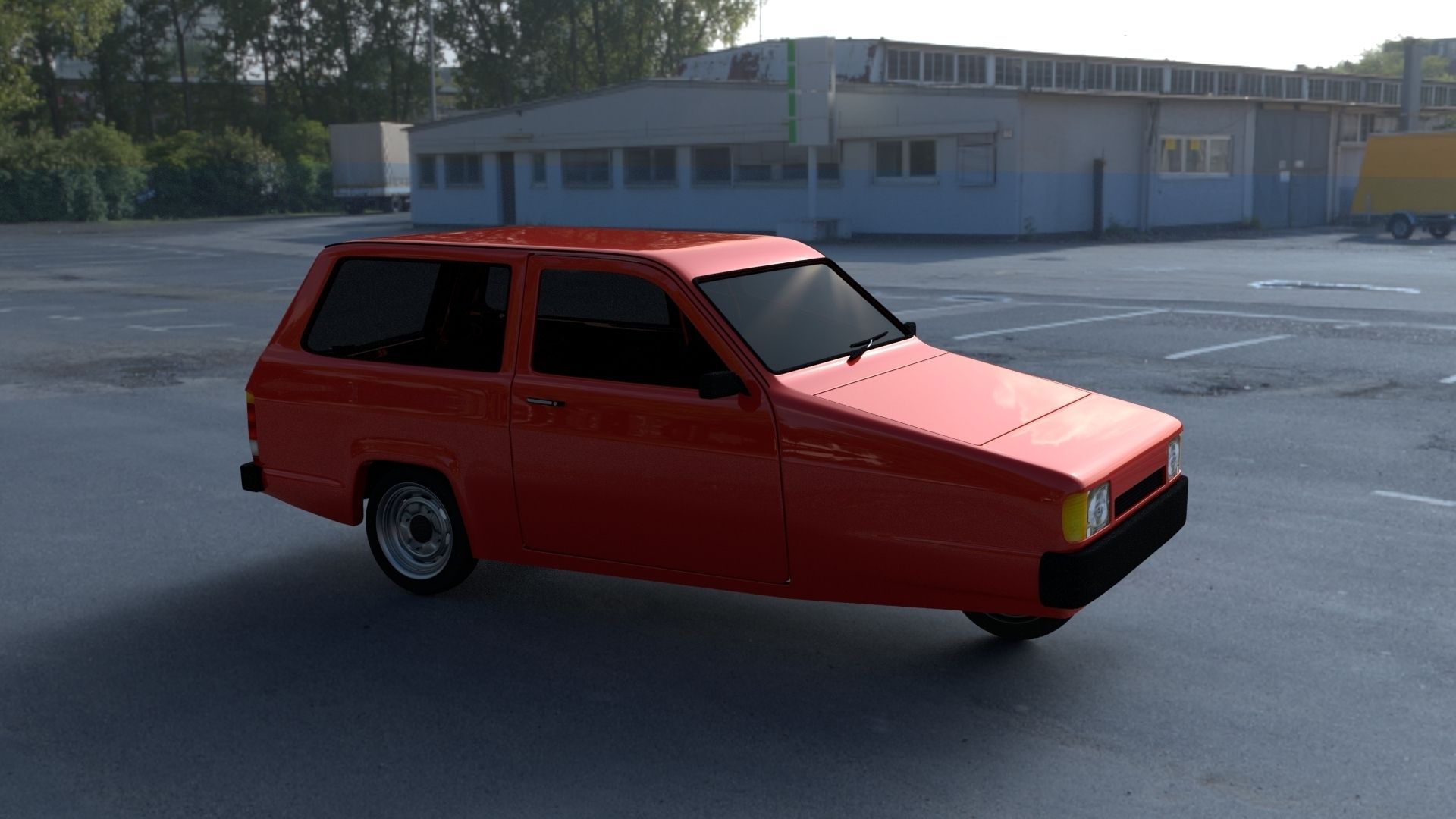 Robin Reliant HDRI 3D model_9