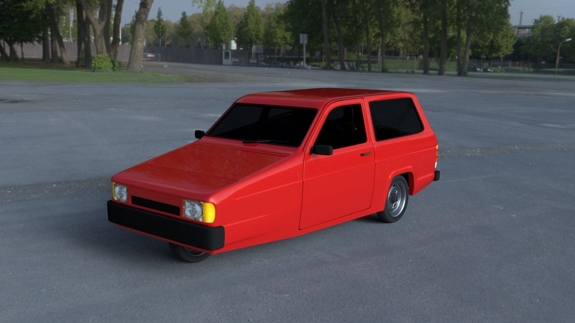 Robin Reliant HDRI 3D model_4