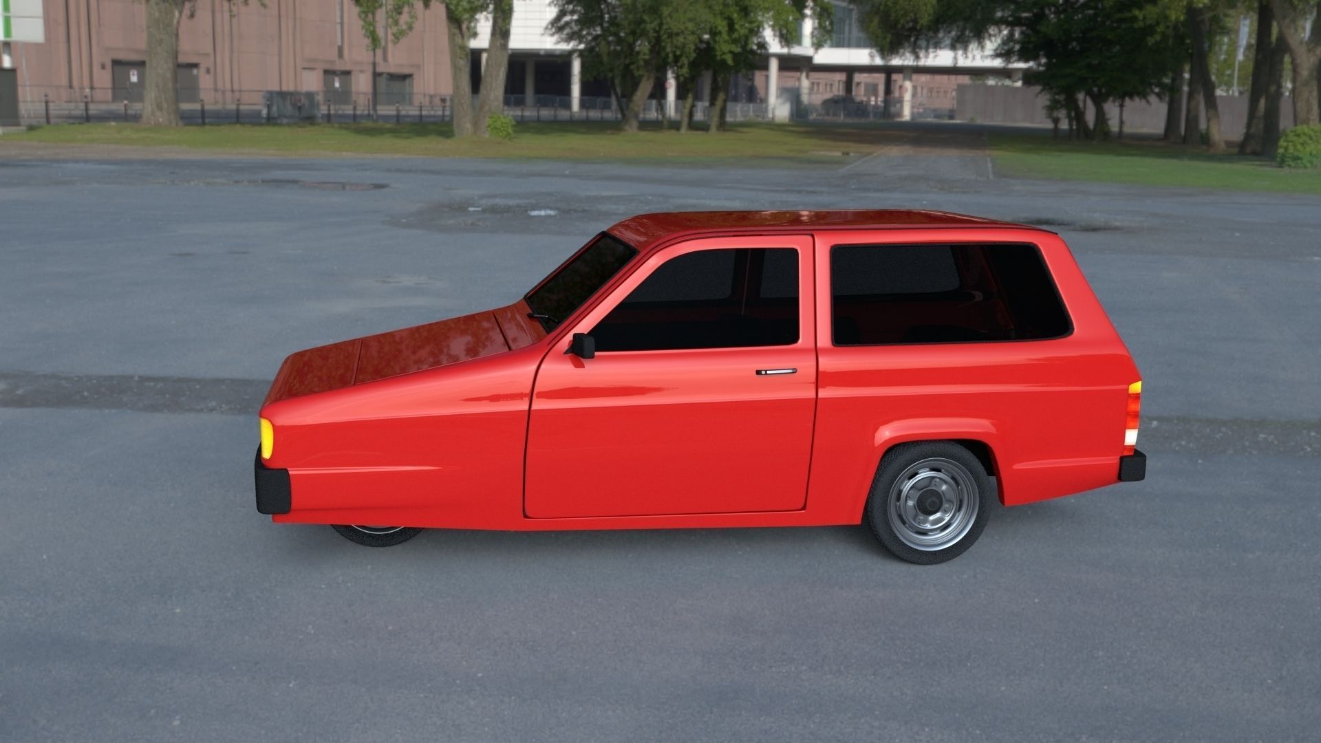 Robin Reliant HDRI 3D model_2