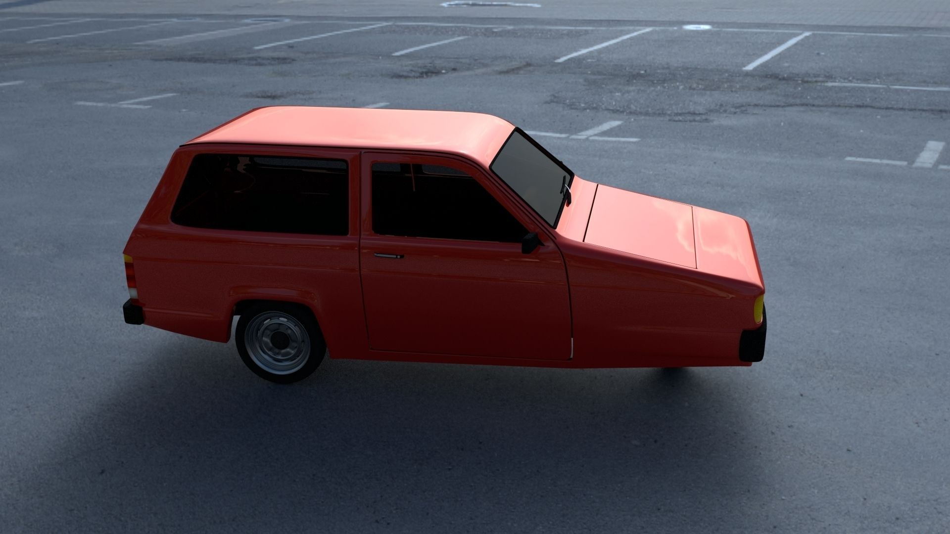 Robin Reliant HDRI 3D model_7