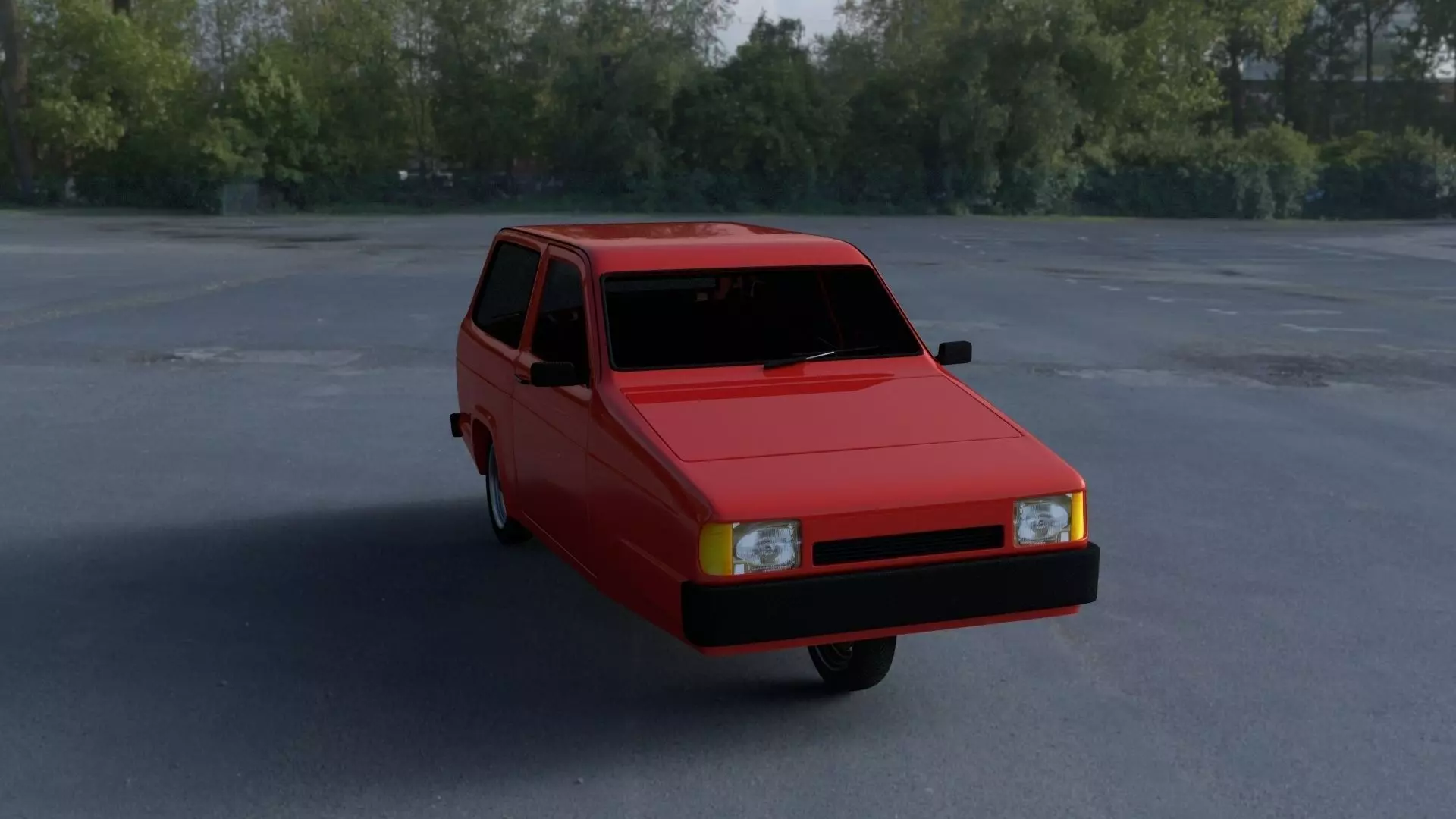 Robin Reliant HDRI 3D model_0