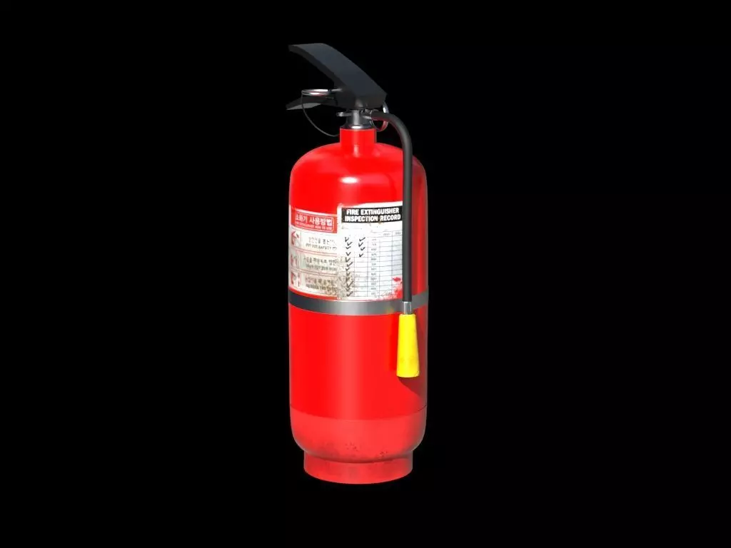 fire extinguisher 3D model_0