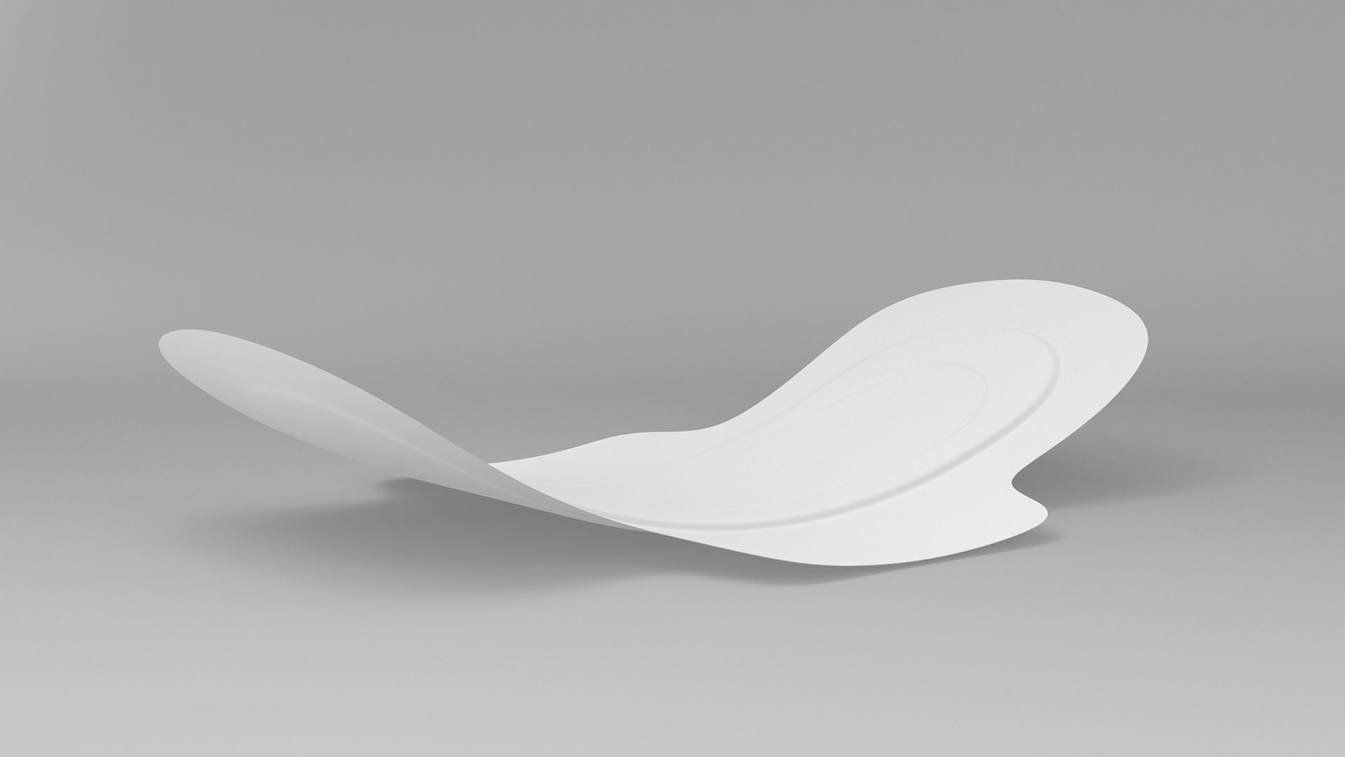 Sanitary Napkin Pad 3D model_6