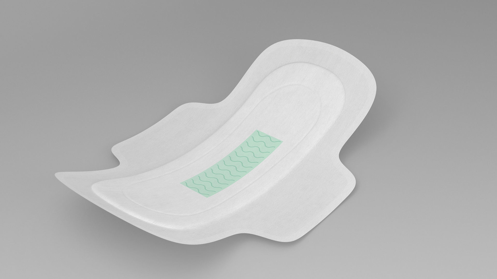 Sanitary Napkin Pad 3D model_2
