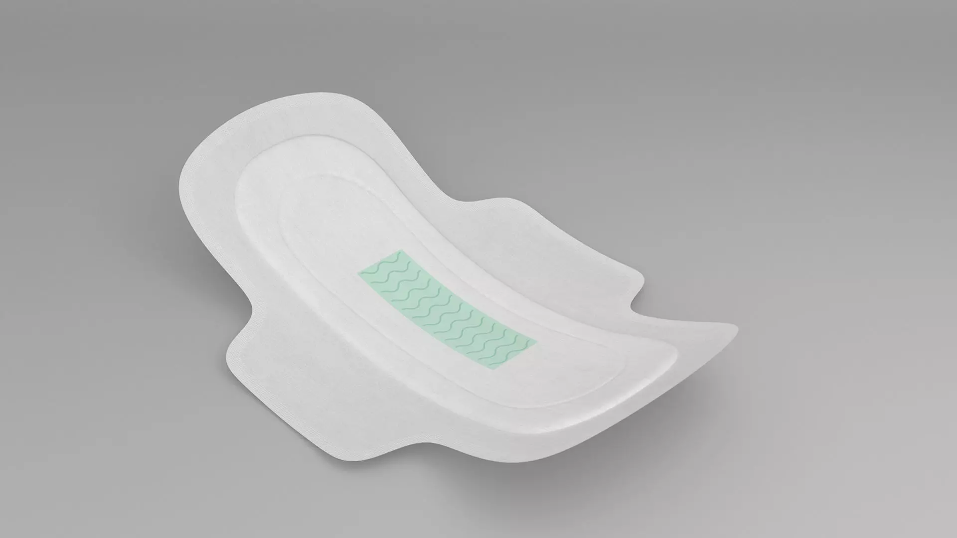 Sanitary Napkin Pad 3D model_0