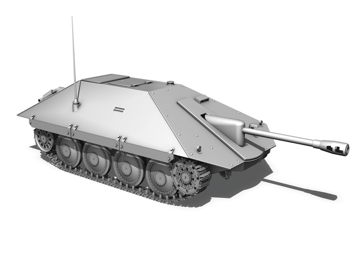 Maresal M-06 - Romanian tank hunter 3D model_9