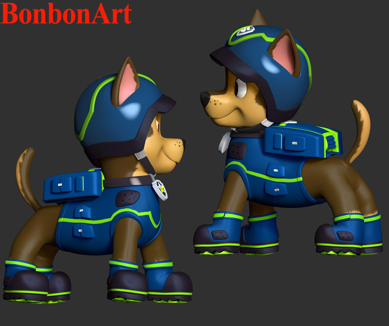 Chase Spy 3D print model_6