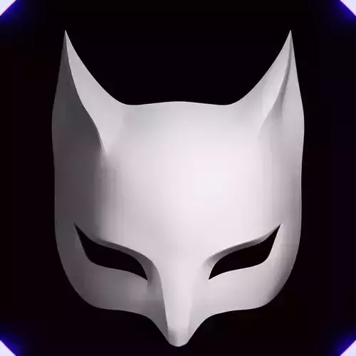 KITSUNE FOX MASK MASCARA DE ZORRO KITSUNE